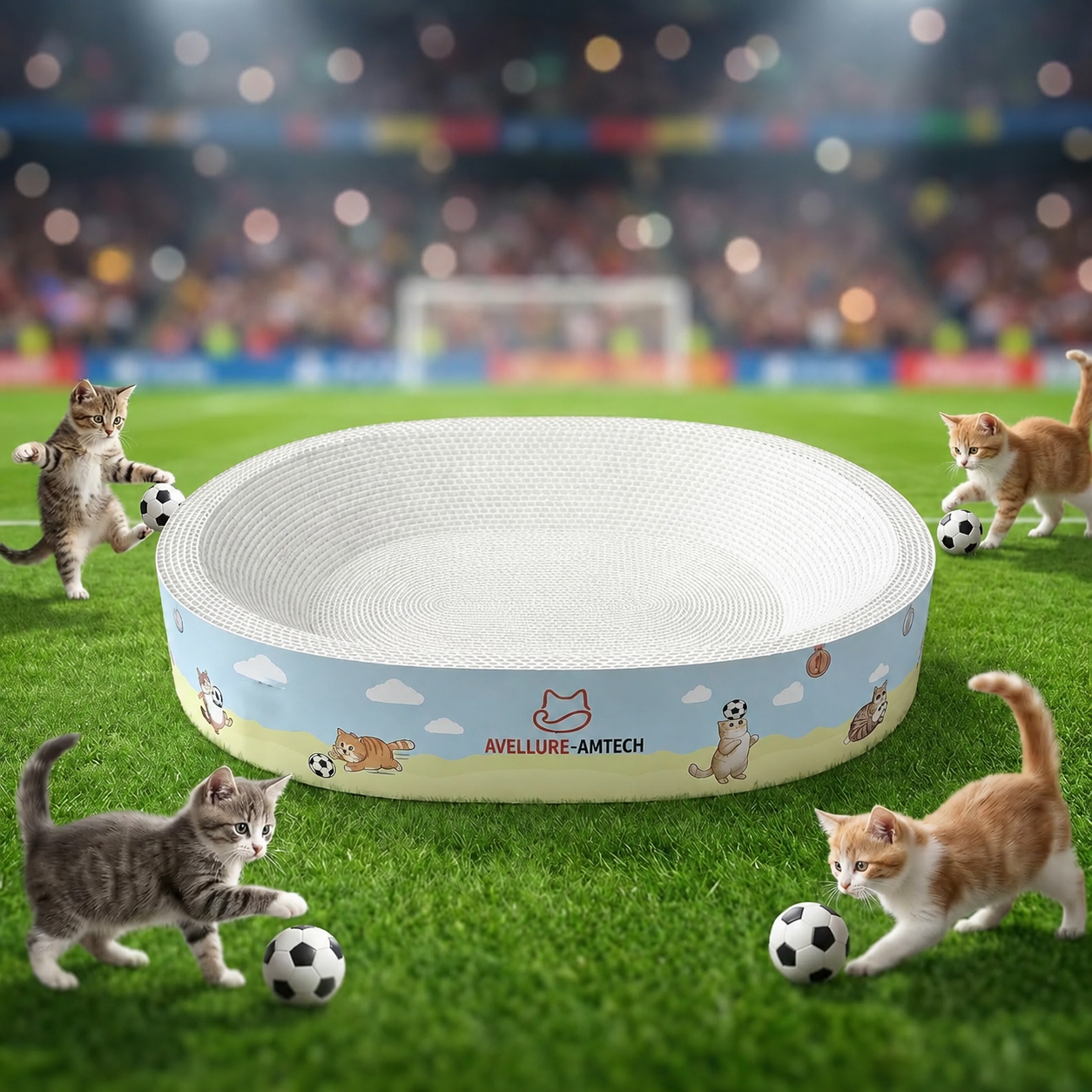 Avellure™ Cat Scratcher Bed