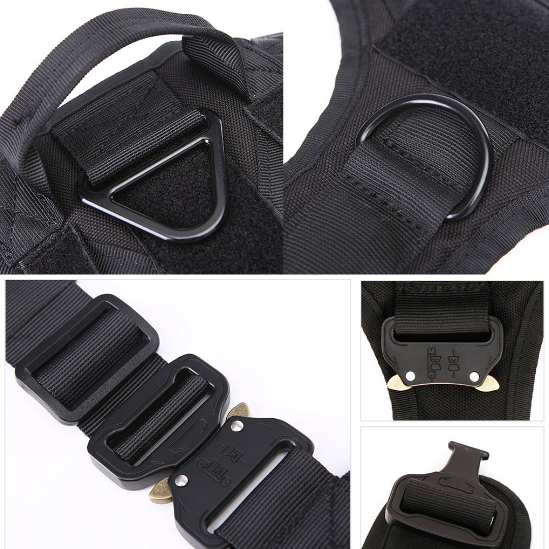 Avellure K9 Pro™ No-Pull Tactical Dog Harness – Full Control for Power Breeds