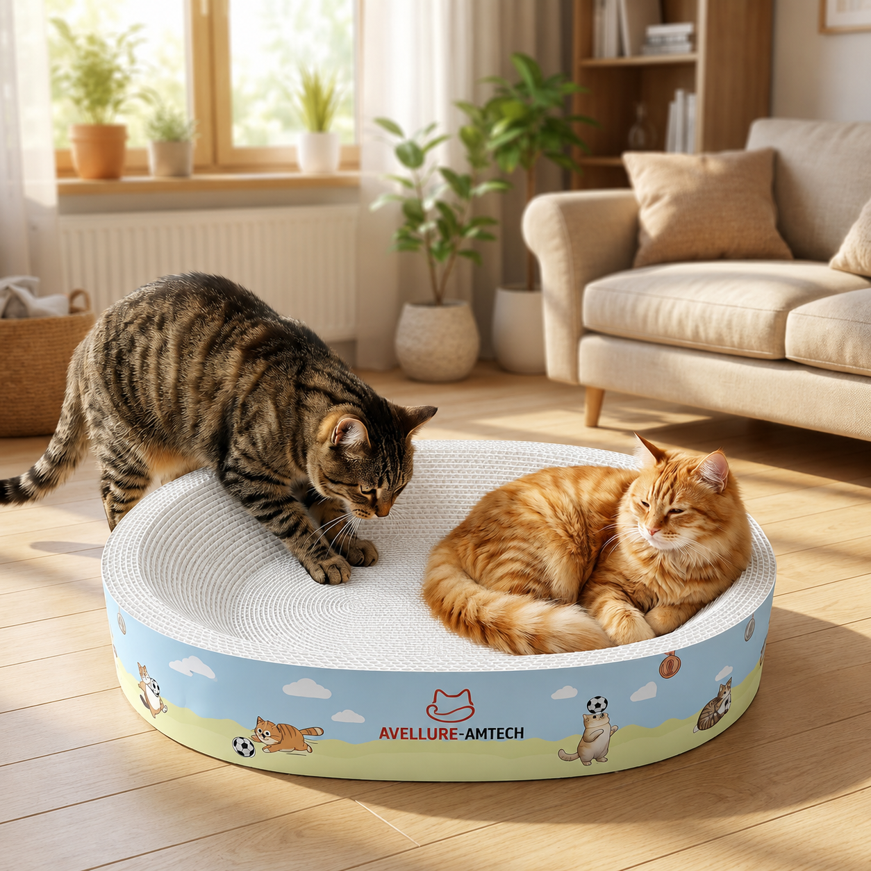 Avellure™ Cat Scratcher Bed