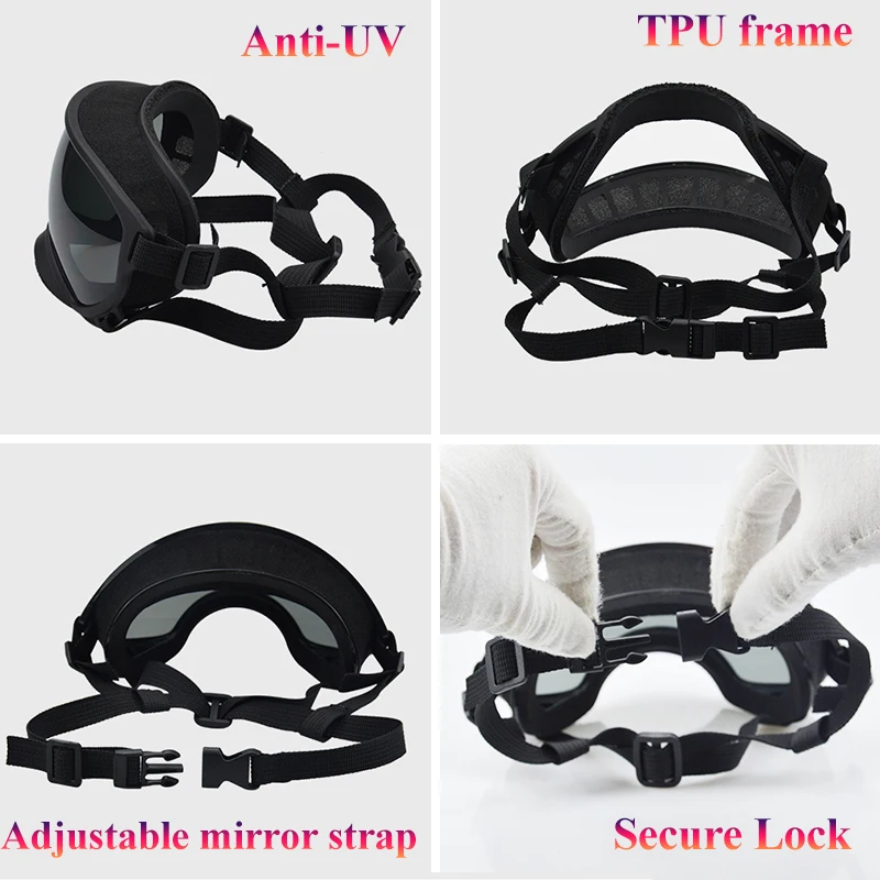 Avellure™ Dog Goggles Anti-UV Sun Glasses Eyewear Protection