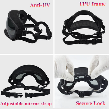 Avellure™ Dog Goggles Anti-UV Sun Glasses Eyewear Protection