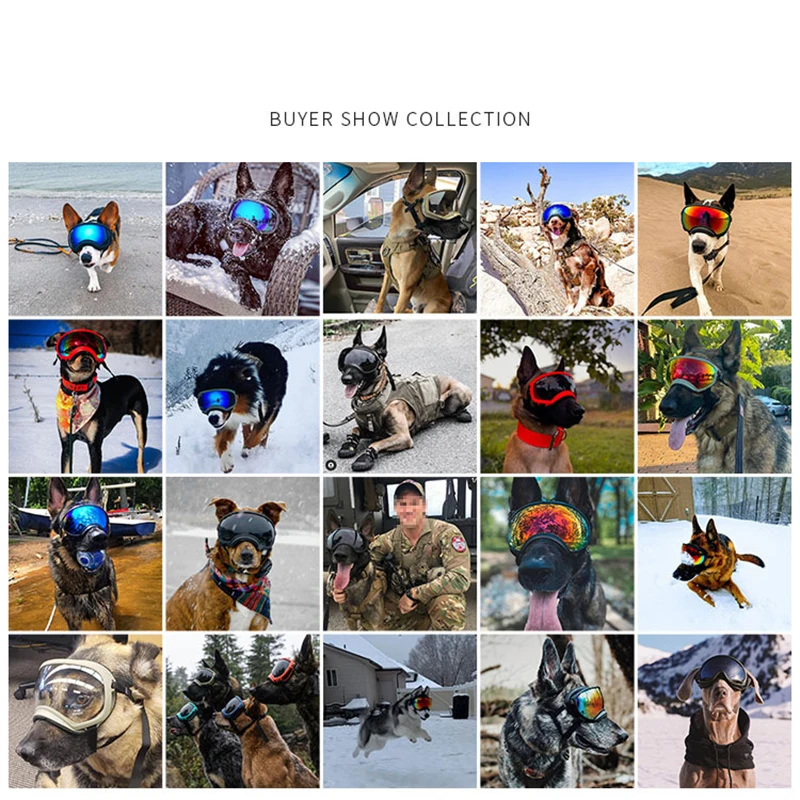 Avellure™ Dog Goggles Anti-UV Sun Glasses Eyewear Protection