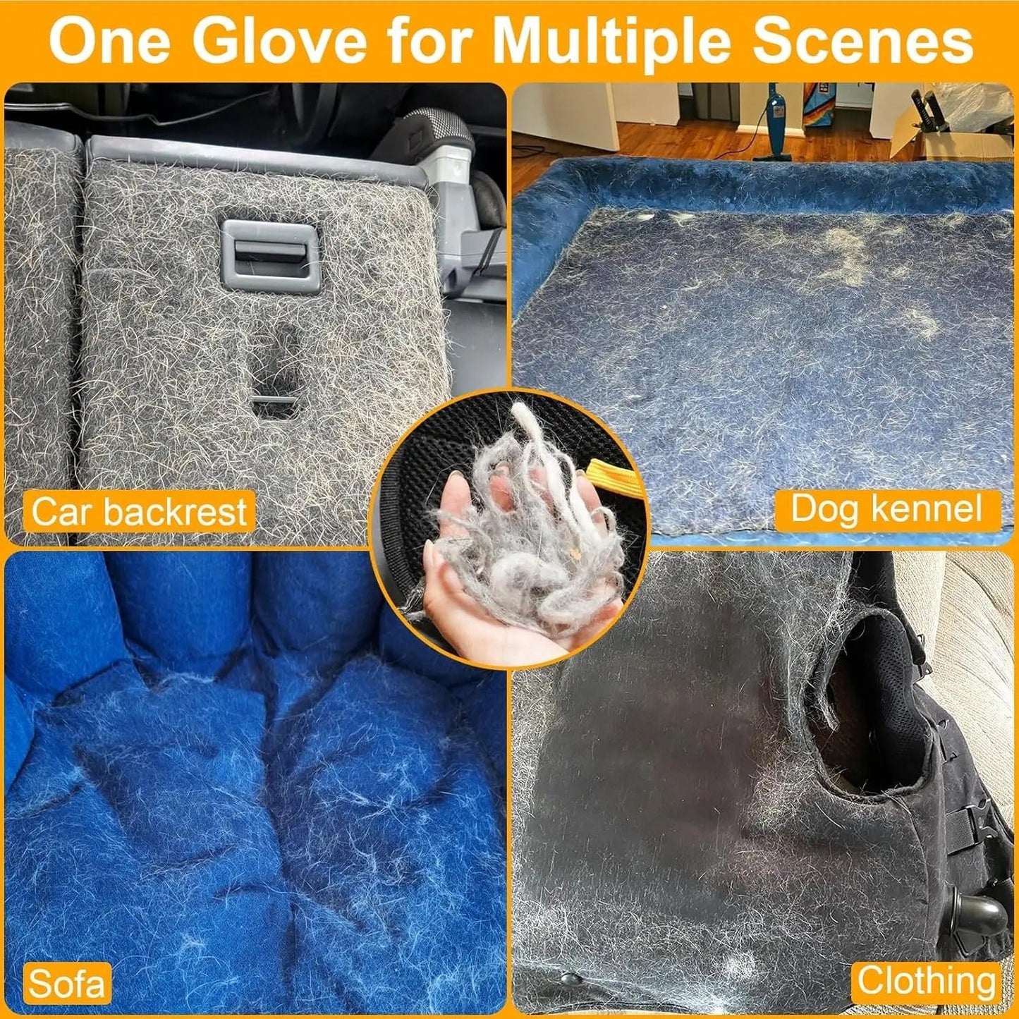 Avellure™ Pet Hair Removal Gloves