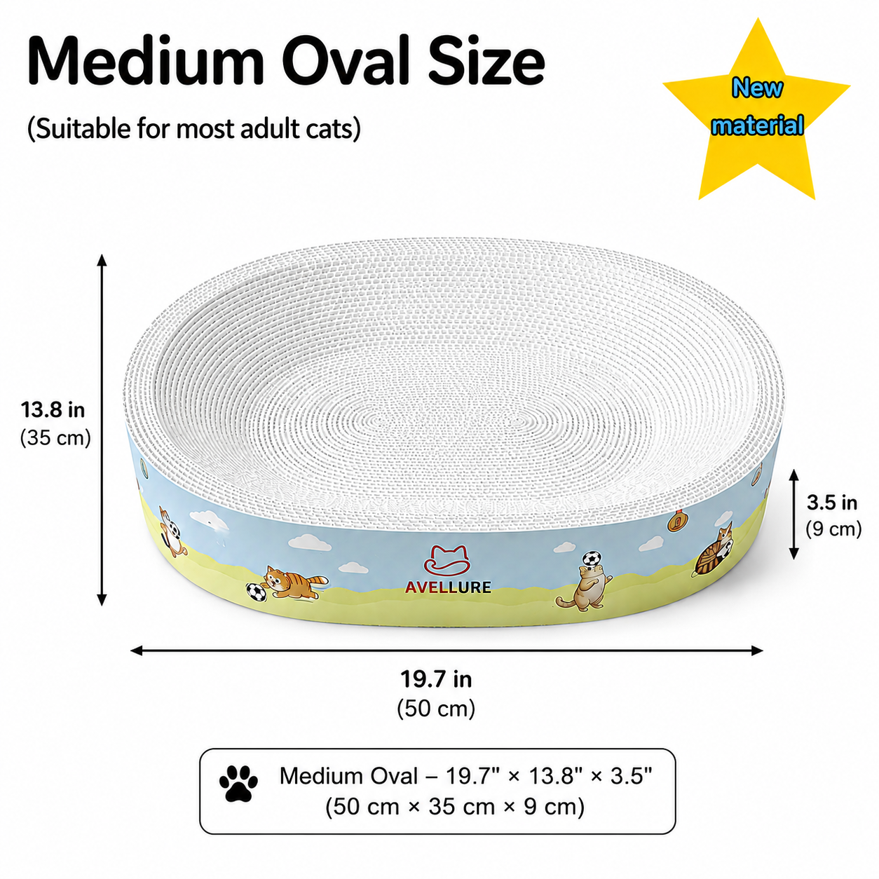 Avellure™ Cat Scratcher Bed