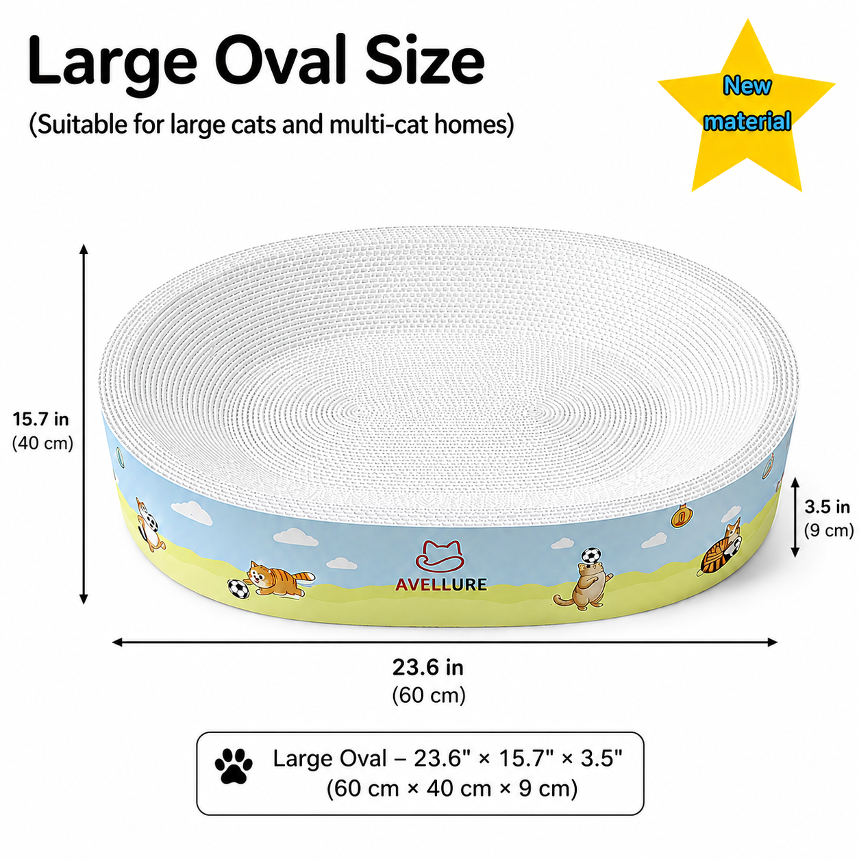 Avellure™ Cat Scratcher Bed